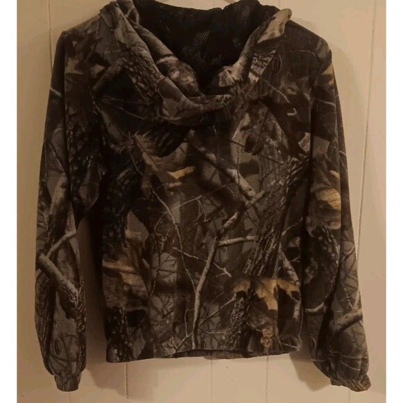 Remington Camouflage Youth  XL 12/14 Fleece Jacket Hunting Fishing - Picture 2 of 4